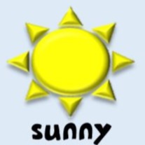 sunny